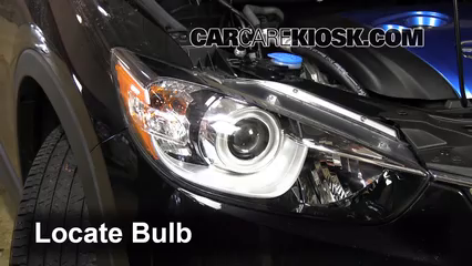 2013 Mazda CX-5 Sport 2.0L 4 Cyl. Lights Headlight (replace bulb)